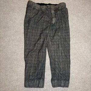 Brooks Brothers Wool Plaid Trousers Mens 38 Gray Dress Pants Made in Canada